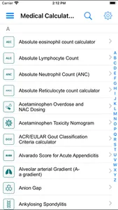 Medical Calculators Pediatrics screenshot 0