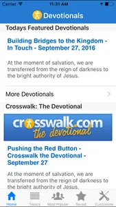 Crosswalk.com Devotionals screenshot 0