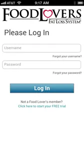 Food Lovers Fat Loss screenshot 0