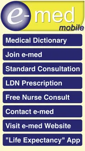 e-med Medical Dictionary screenshot 0