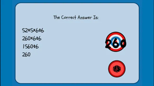 5 Dice Math Game screenshot 8