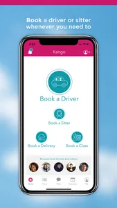 Kango - Rides and Childcare screenshot 1