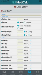 LiverCalc™ screenshot 8