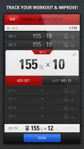 Gym Genius - Workout Tracker:  Log Your Fitness, Exercise & Bodybuilding Routines screenshot 1