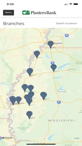Planters Bank Mobile screenshot 2