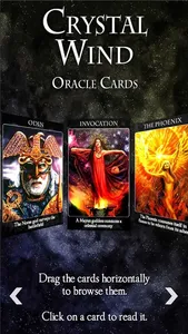 Crystal Wind Oracle Cards Lite screenshot 3