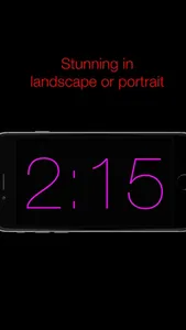 Nite Time - a simple night clock for your nightstand with flashlight screenshot 1