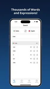 English Italian Dictionary+ screenshot 1