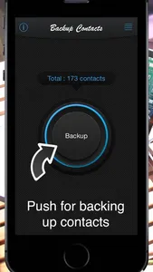 Backup Contacts ! screenshot 2