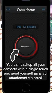 Backup Contacts ! screenshot 3