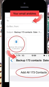 Backup Contacts ! screenshot 4