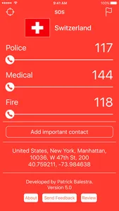 Emergency Phone Numbers - World screenshot 3