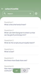 catechizeMe screenshot 1