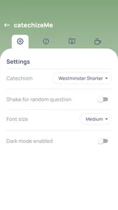 catechizeMe screenshot 2