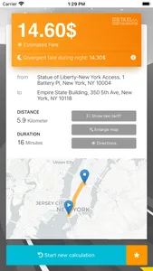 Taxi-Calculator screenshot 3