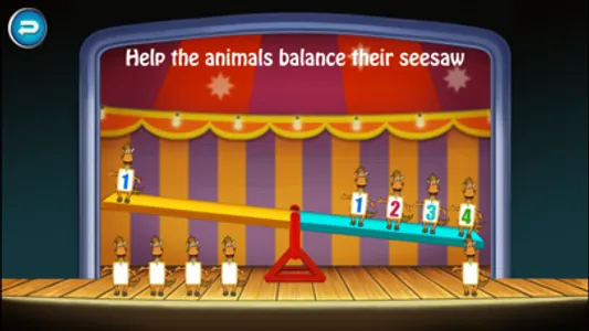 Circus Math School-Toddler kids  learning games screenshot 4