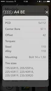 Wheelfitment screenshot 3
