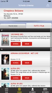 Webtic Cineplexx Bolzano screenshot 1