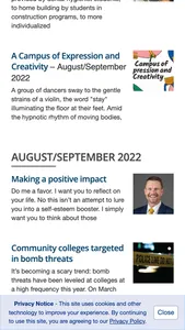 Community College Journal screenshot 1