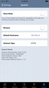 KVH mini-VSAT Broadband screenshot 2