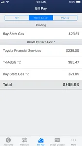 BayCoast Bank Mobile screenshot 5