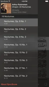 Chopin Nocturnes - SyncScore screenshot 2