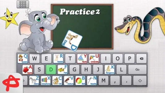 Clever Keyboard: ABC Learning Game For Kids screenshot 0