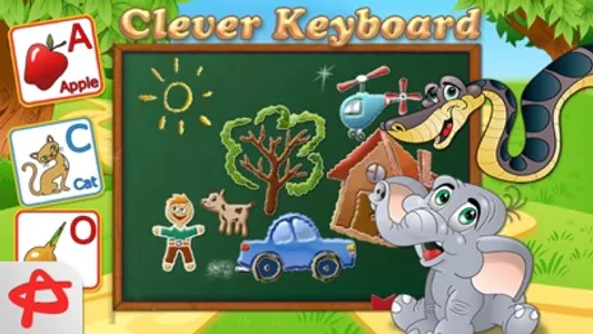 Clever Keyboard: ABC Learning Game For Kids screenshot 1