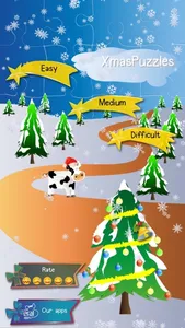 Xmas Jigsaws Game: Farm PRO screenshot 1