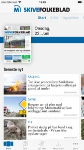 Skive Folkeblad screenshot 0