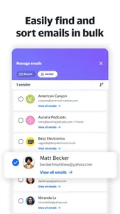 Yahoo Mail - Organized Email screenshot 1