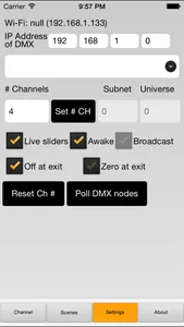 OSRAM DMX Wi-Fi Controller screenshot 2