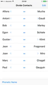 Divide Contacts - Divide It! screenshot 2
