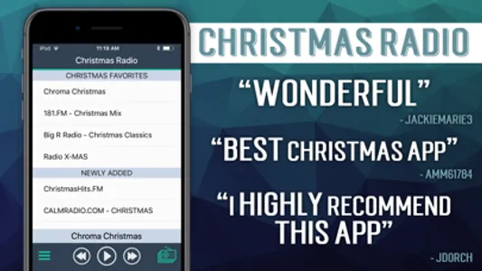 Christmas Radio+ screenshot 1