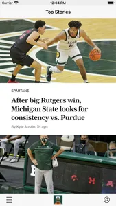 Spartans Basketball News screenshot 0