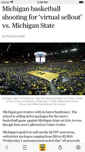 Wolverines Basketball News screenshot 1