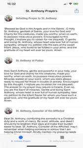 St. Anthony Prayers screenshot 1