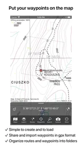 Topo GPS - Topographic maps screenshot 5