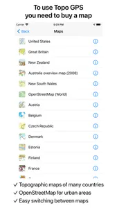 Topo GPS - Topographic maps screenshot 9
