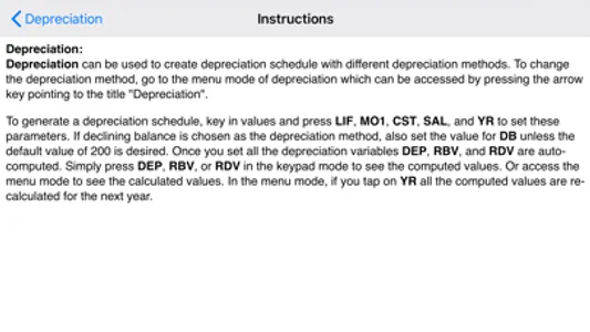 Financial Calculator++ screenshot 6