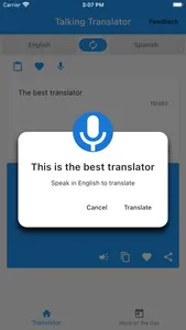 Talking Translator! screenshot 1