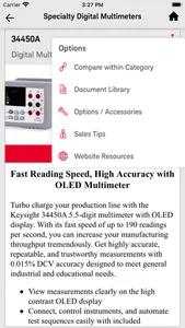 Keysight Pocket Guide screenshot 2