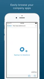 Okta Mobile screenshot 2