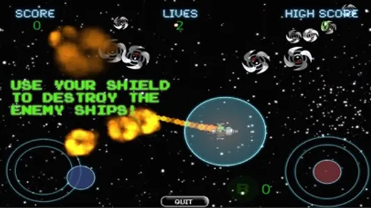 Geomatrix Space Wars screenshot 1