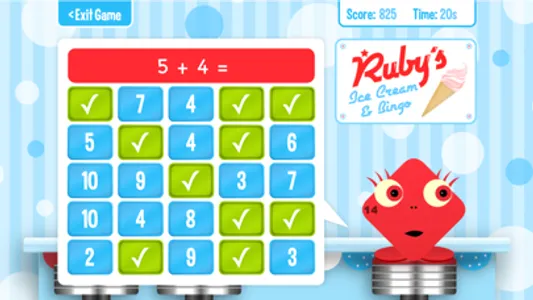 Squeebles Math Bingo screenshot 7