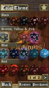 Dice & Dragons - RPG Dice Roller screenshot 2