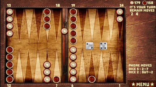 Backgammon with 16 Games screenshot 0