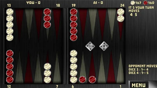 Backgammon with 16 Games screenshot 4