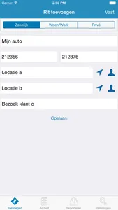 RitReg - Kilometerregistratie screenshot 0