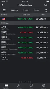 Portfolio Trader-Stock Tracker screenshot 4